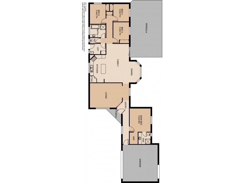 3 Nilufa Court, Hampton Park VIC 3976 Floorplan