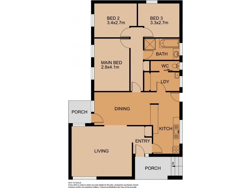 44 Highland Avenue, Hampton Park VIC 3976 Floorplan