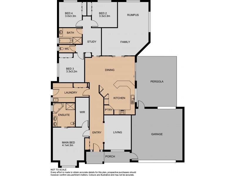 6 Carrick Place, Berwick VIC 3806 Floorplan
