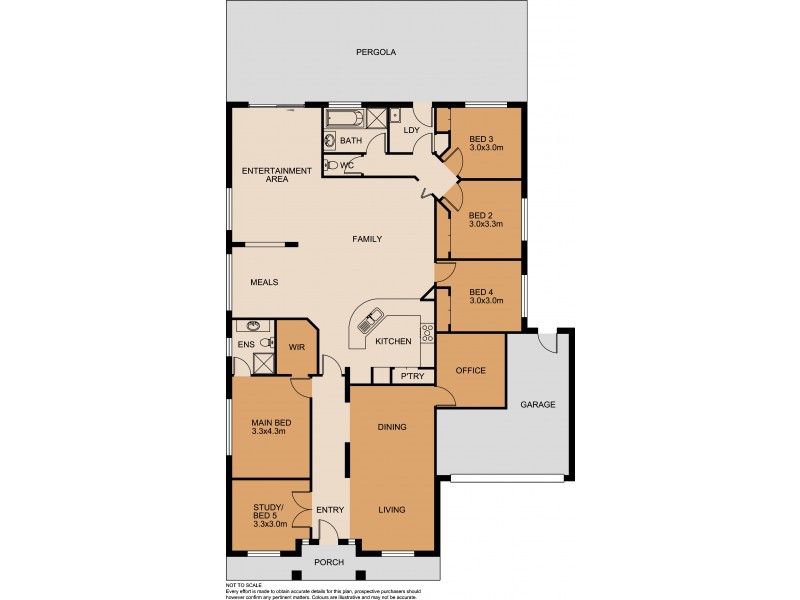 6 Janna Place, Berwick VIC 3806 Floorplan