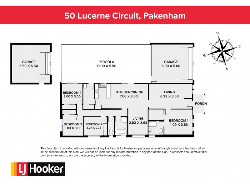50 Lucerne Crescent, Pakenham VIC 3810 Floorplan