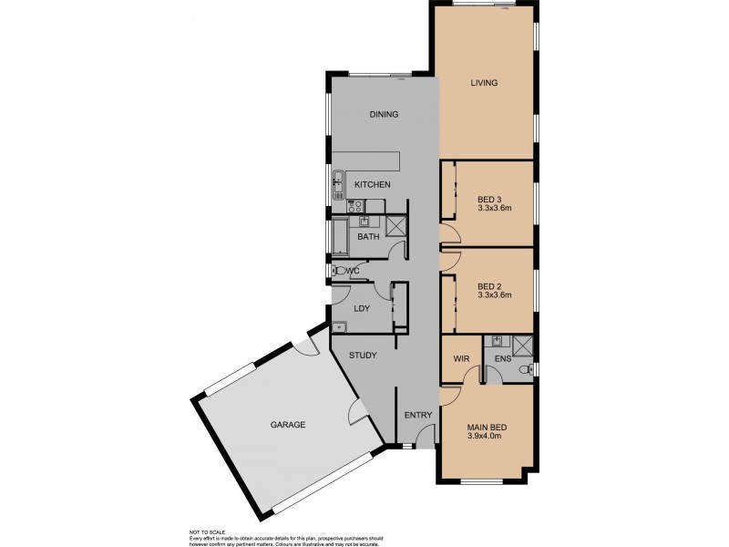 7 Bodhran Place, Lynbrook VIC 3975 Floorplan