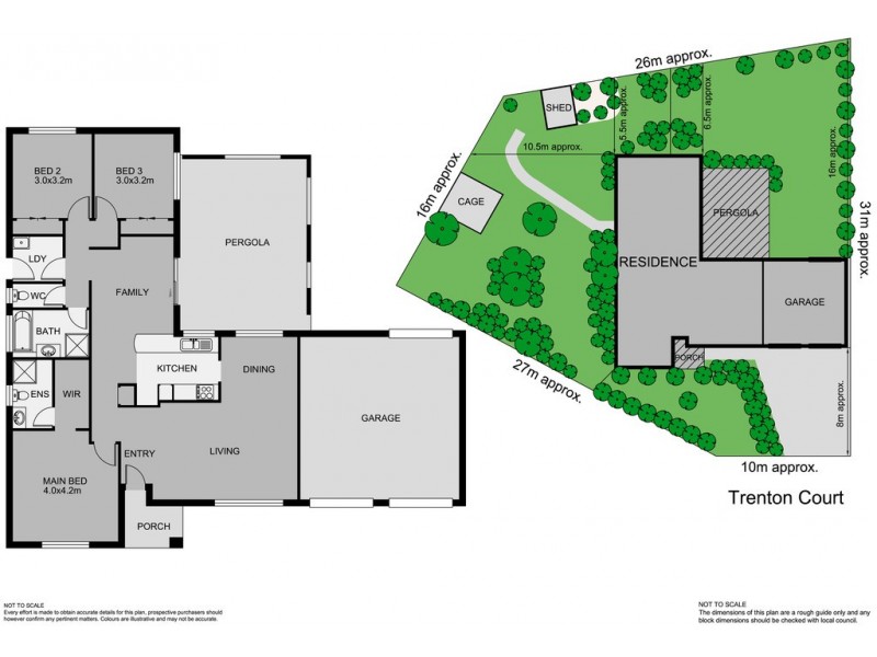 3 Trenton Court, Narre Warren South VIC 3805 Floorplan