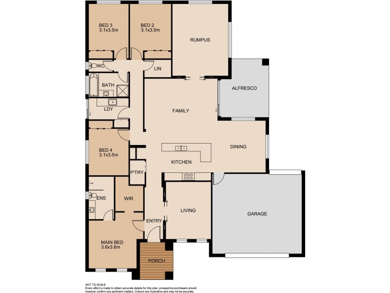 121 Rosebank Drive, Cranbourne North VIC 3977 Floorplan