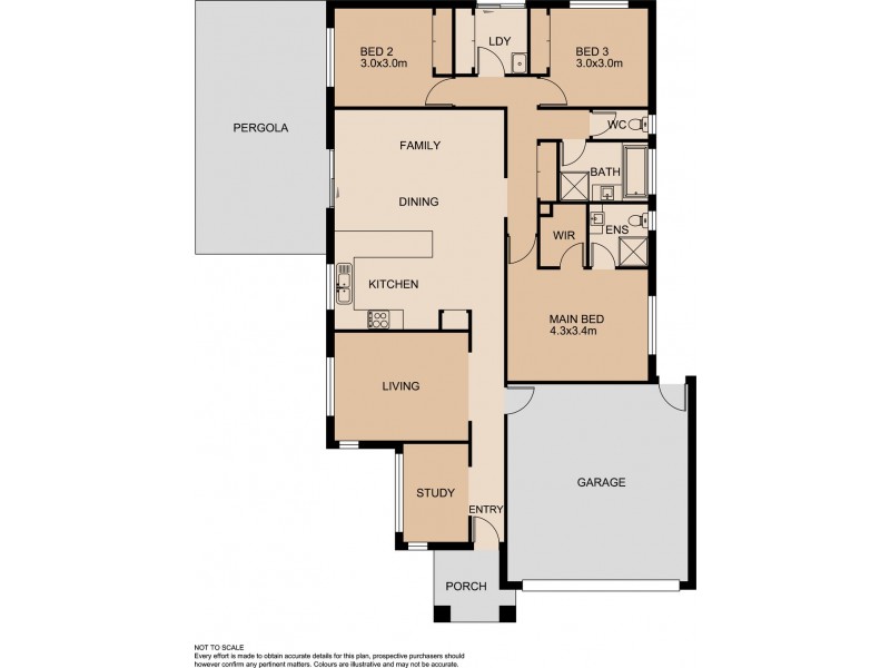 6 Kinkade Close, Cranbourne East VIC 3977 Floorplan