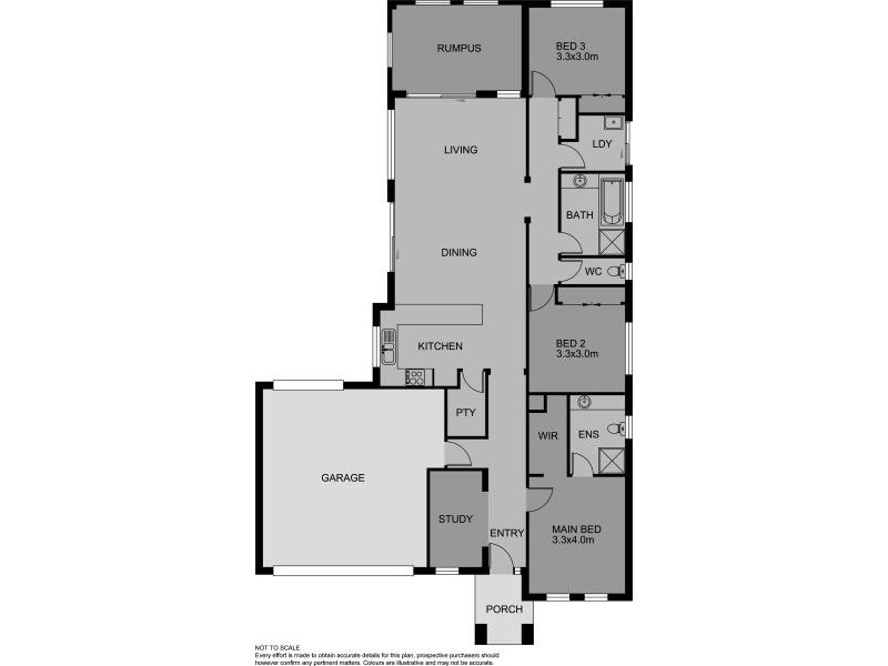 11 Whitegum Way, Cranbourne North VIC 3977 Floorplan