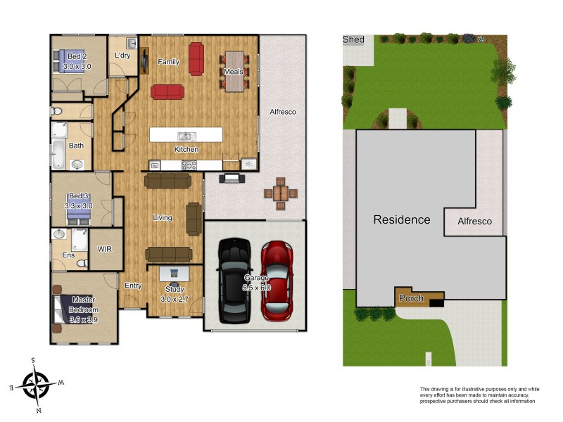 21 Bradford Drive, Cranbourne East VIC 3977 Floorplan