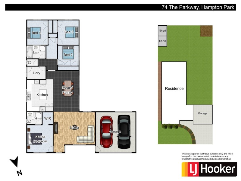 74 The Parkway, Hampton Park VIC 3976 Floorplan