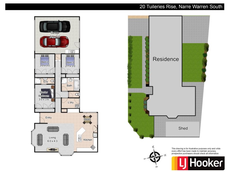20 Tuileries Rise, Narre Warren South VIC 3805 Floorplan