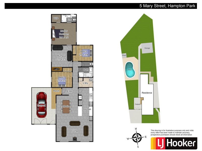 5 Mary Street, Hampton Park VIC 3976 Floorplan