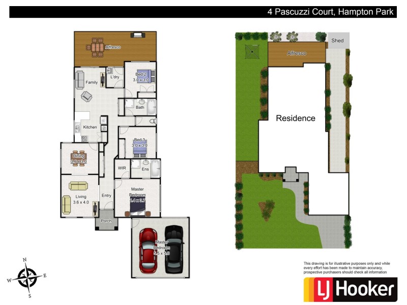 4 Pascuzzi Court, Hampton Park VIC 3976 Floorplan