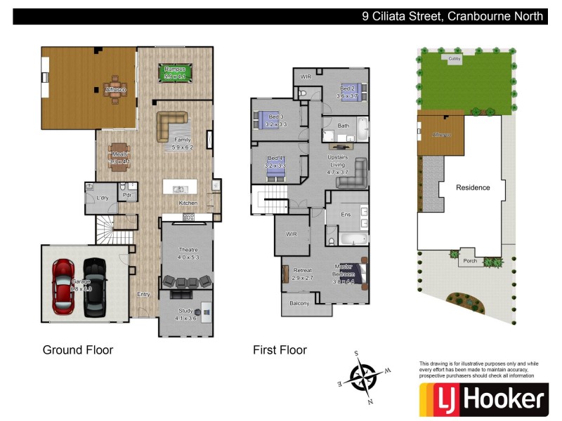 9 Ciliata Street, Cranbourne North VIC 3977 Floorplan
