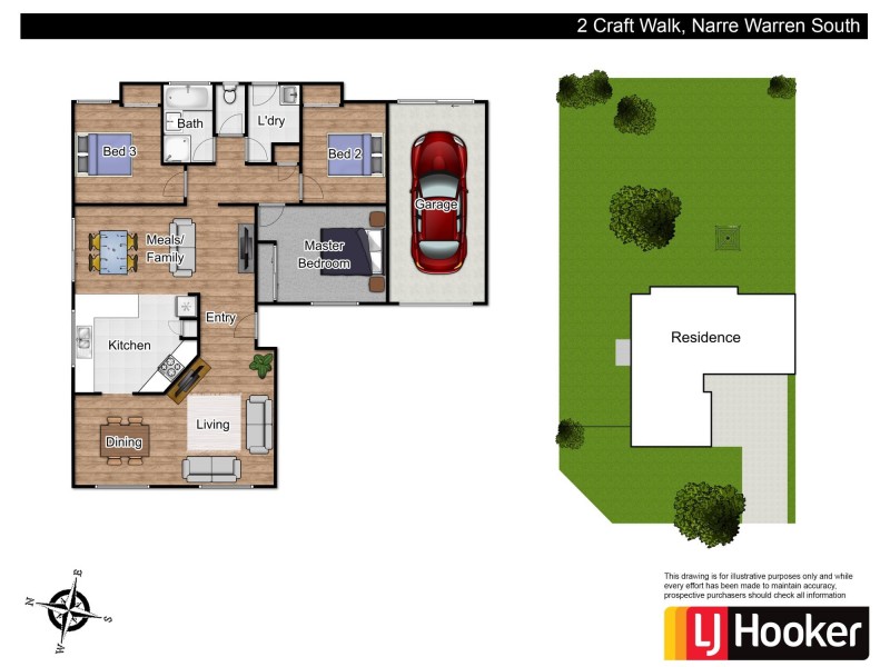 2 Craft Walk, Narre Warren South VIC 3805 Floorplan