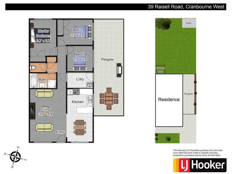 39 Raisell Road, Cranbourne West VIC 3977 Floorplan
