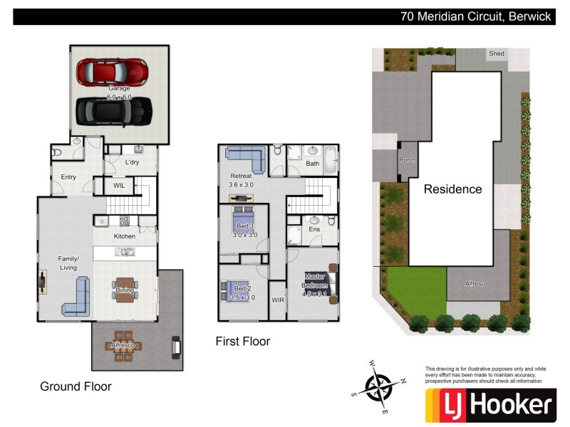70 Meridian Circuit, Berwick VIC 3806 Floorplan