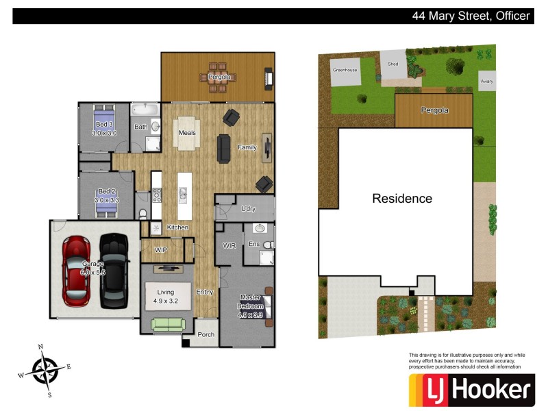44 Mary Street, Officer VIC 3809 Floorplan