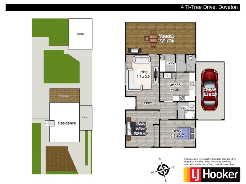 4 Ti-Tree Drive, Doveton VIC 3177 Floorplan