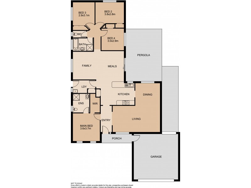 43 Domino Way, Hampton Park VIC 3976 Floorplan