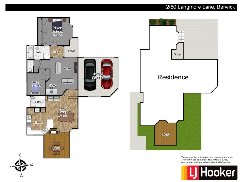 2/50 Langmore Lane, Berwick VIC 3806 Floorplan