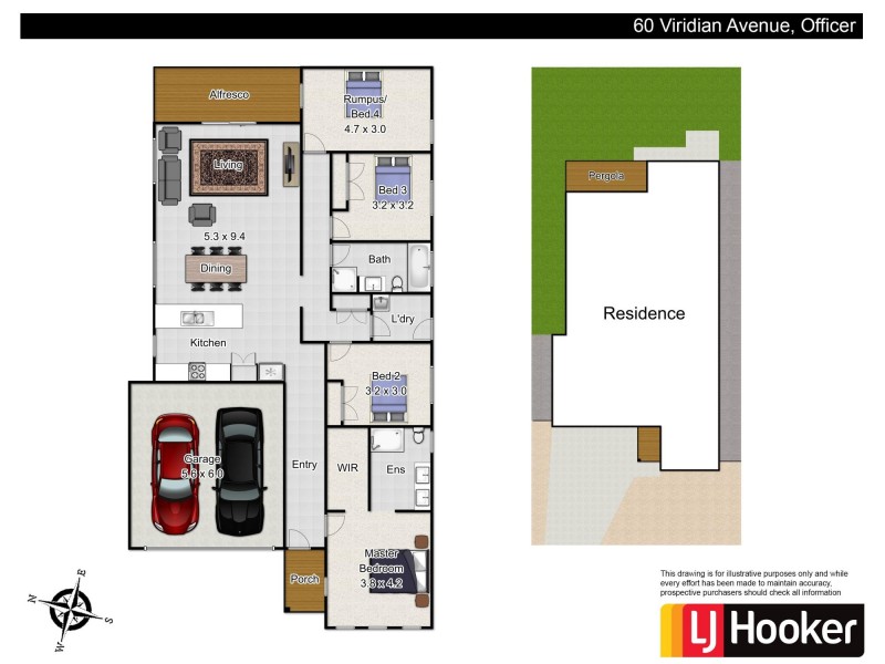 60 Viridian Avenue, Officer VIC 3809 Floorplan