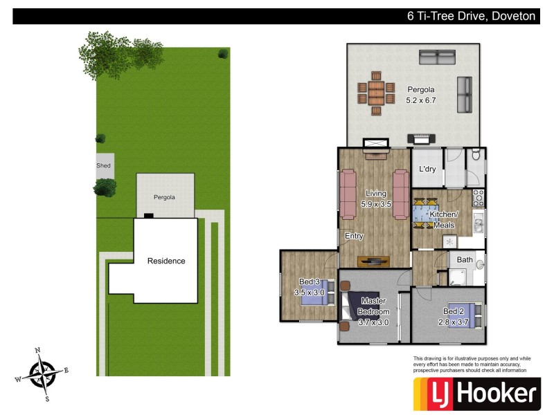 6 Ti-Tree Drive, Doveton VIC 3177 Floorplan