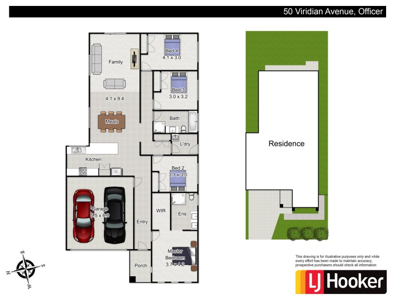 50 Viridian Avenue, Officer VIC 3809 Floorplan