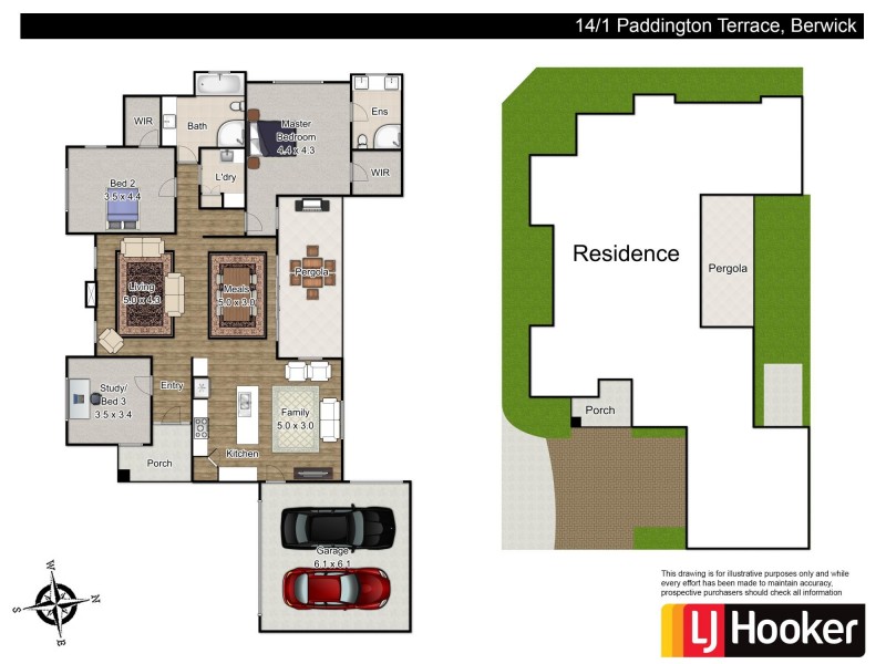 14/1 Paddington Terrace, Berwick VIC 3806 Floorplan
