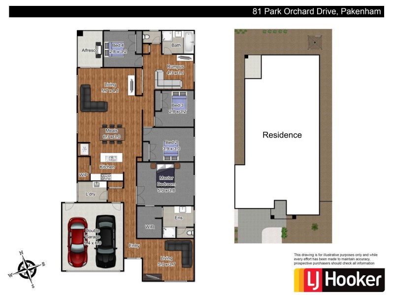 81 Park Orchard Drive, Pakenham VIC 3810 Floorplan