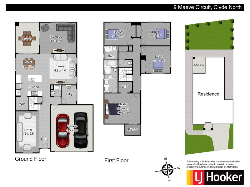 9 Maeve Circuit, Clyde North VIC 3978 Floorplan