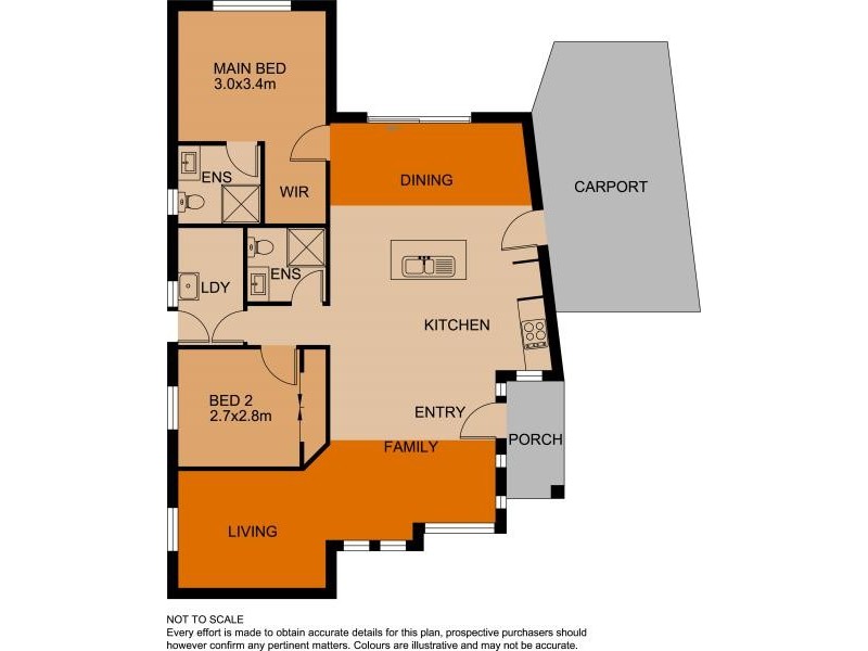 3/41 Coral Drive, Hampton Park VIC 3976 Floorplan
