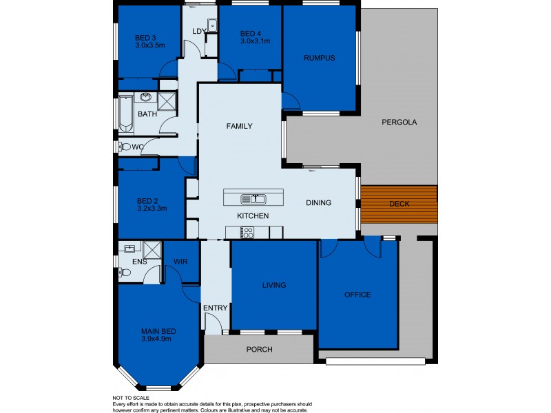 43 Chisholm Crescent, Narre Warren South VIC 3805 Floorplan