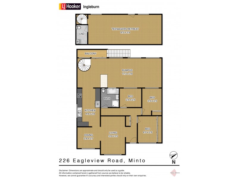 226 Eagleview Road, Minto NSW 2566 Floorplan