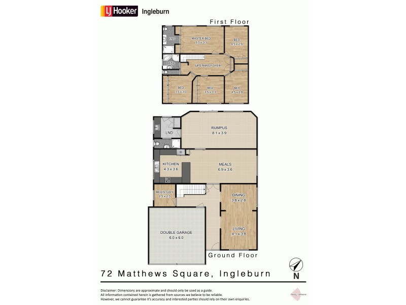 72 Matthews Square, Ingleburn NSW 2565 Floorplan