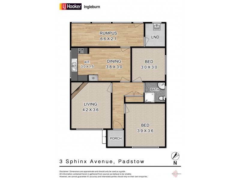 3 Sphinx Avenue, Padstow NSW 2211 Floorplan
