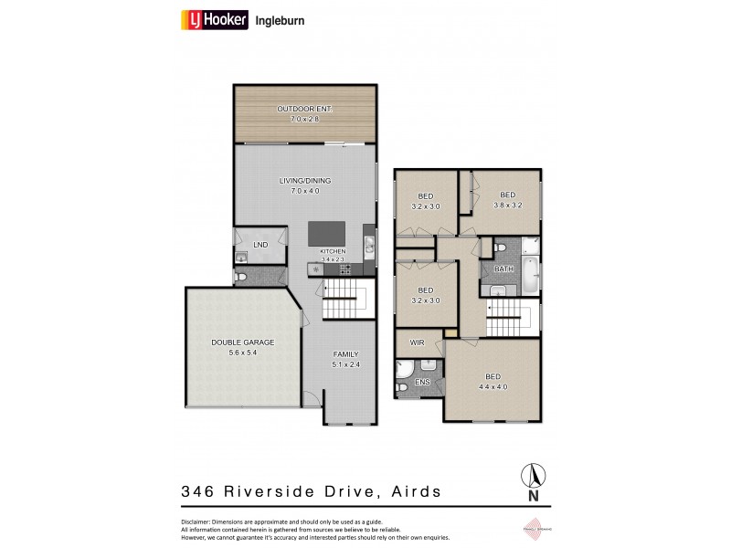 346 Riverside Drive, Airds NSW 2560 Floorplan