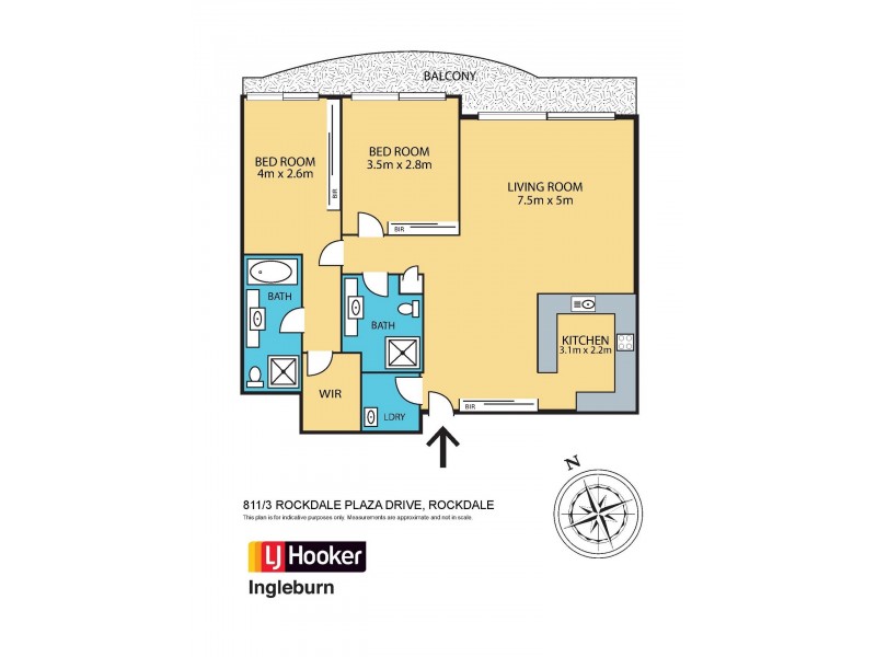 811/3 Rockdale Plaza Drive, Rockdale NSW 2216