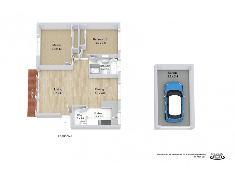 Unit 35/22 Clarence Street, Lidcombe NSW 2141 Floorplan