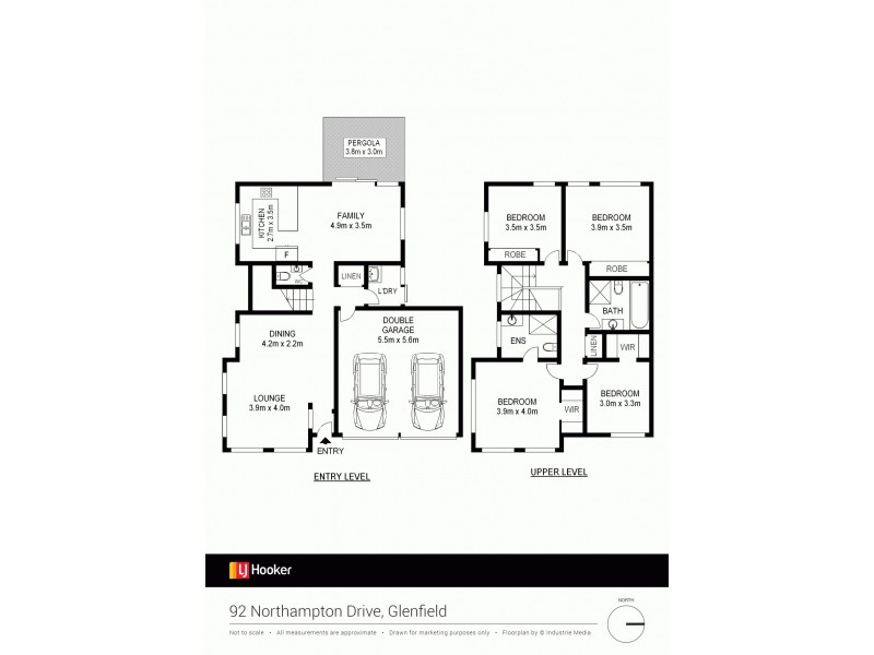 92 Northampton Drive, Glenfield NSW 2167 Floorplan