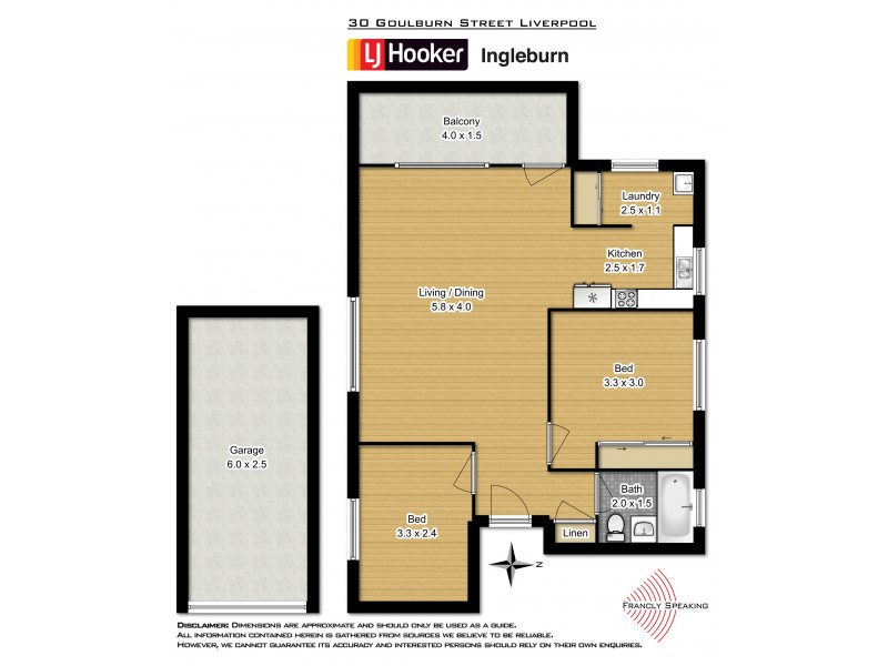 12/30 Goulburn Street, Liverpool NSW 2170 Floorplan