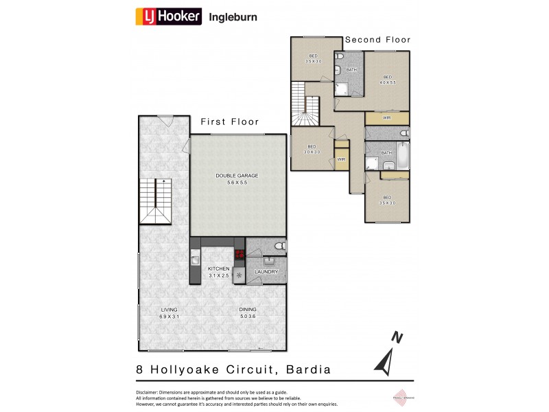 8 Hollyoake Circuit, Denham Court NSW 2565 Floorplan