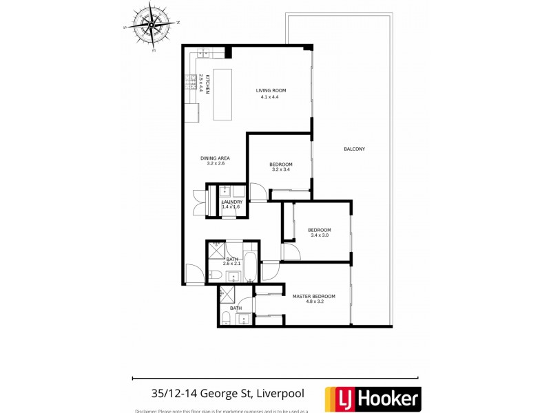 35/12-14 George Street, Liverpool NSW 2170
