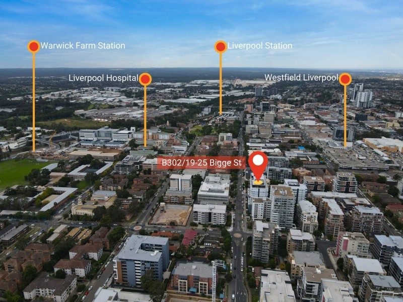 B 302/25 Bigge Street, Liverpool NSW 2170