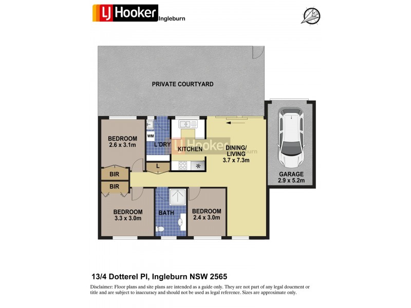 13/4 Dotterel Place, Ingleburn NSW 2565