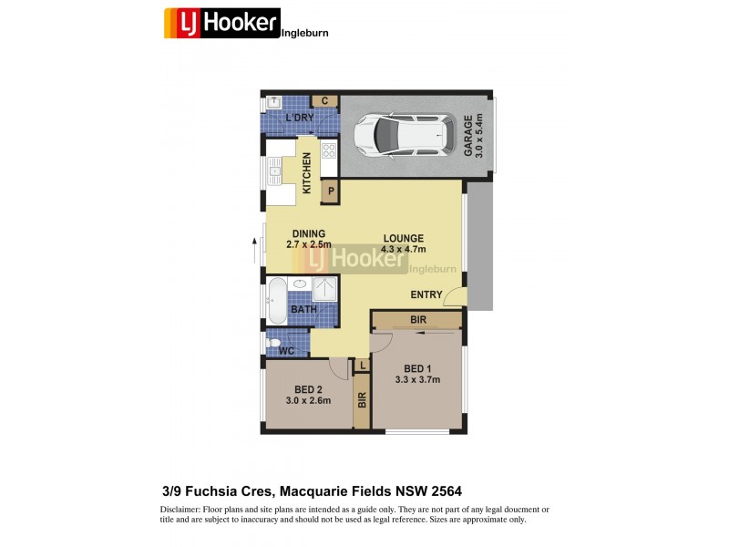 3/9 Fuchsia Crescent, Macquarie Fields NSW 2564