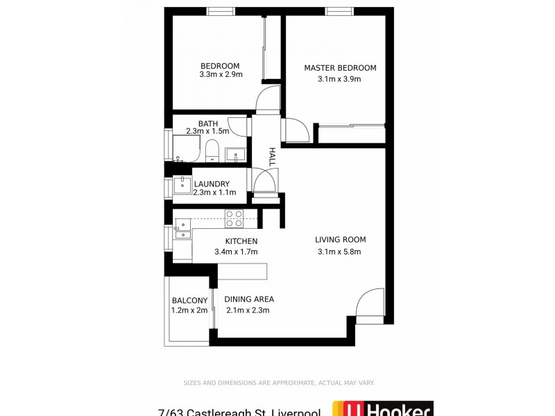 7/63 Castlereagh street, Liverpool NSW 2170