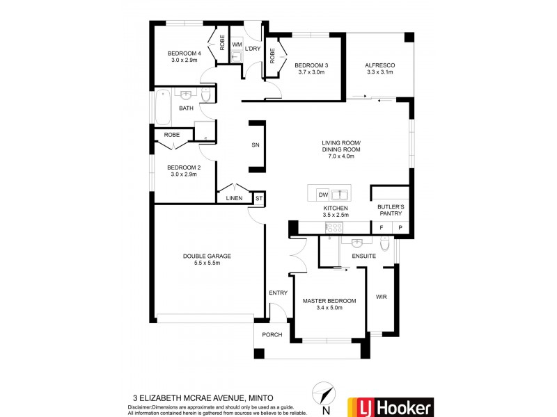 3 Elizabeth Mcrae Avenue, Minto NSW 2566