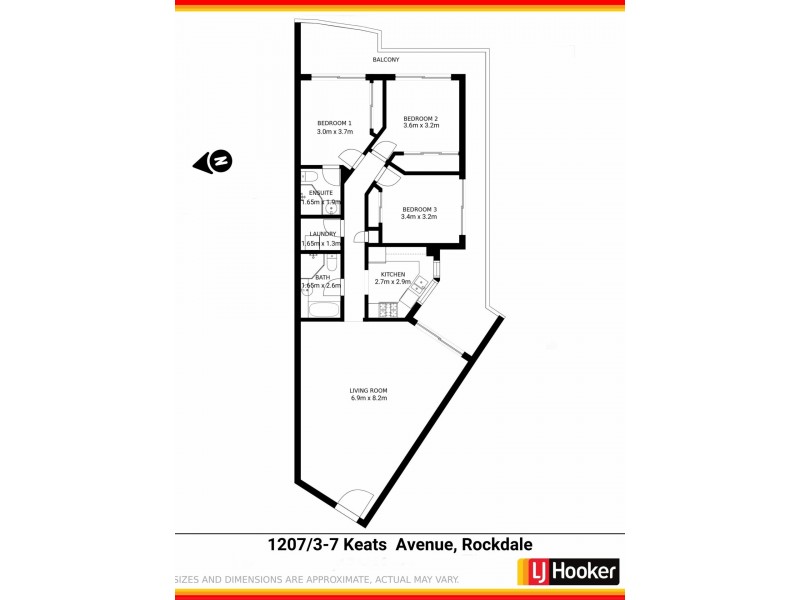 1207/3-7 Keats Avenue, Rockdale NSW 2216