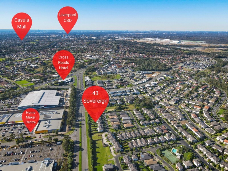 43 Sovereign circuit, Glenfield NSW 2167