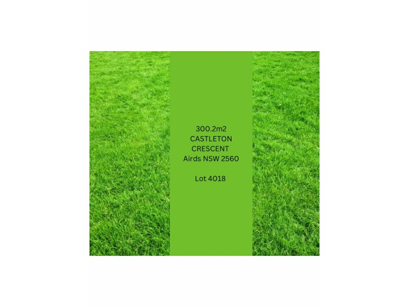 Lot 4018/9 CASTLETON CRESCENT, Airds NSW 2560