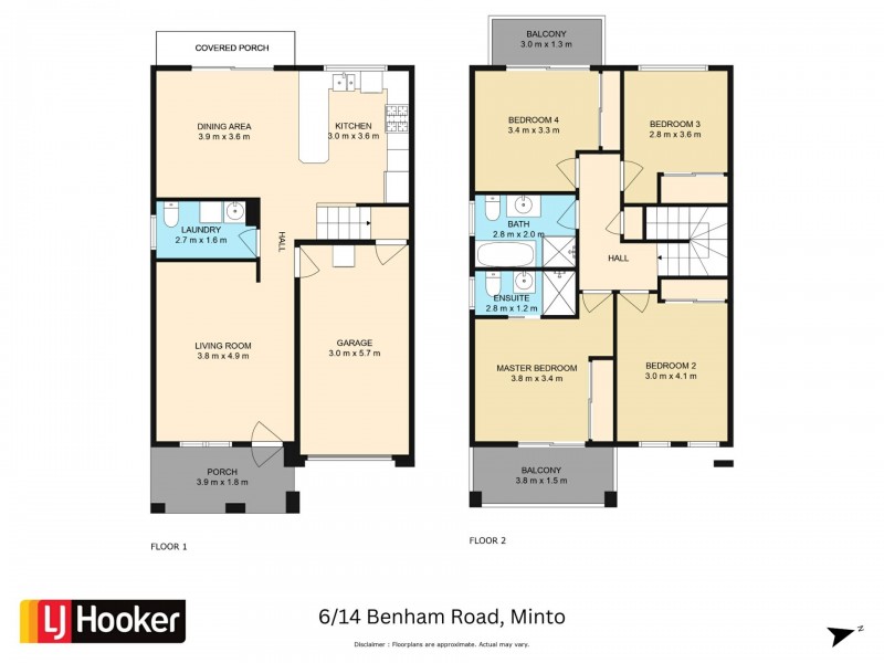6/14 Benham Road, Minto NSW 2566